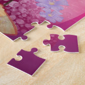 フラミングルフローラフラミンゴ ジグソーパズル (側面)