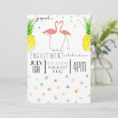 フラミングル婚約 招待状 (スタンド正面)