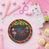 フラミングル&ジンルクリスマスパーティー紙プレート- B ペーパープレート (パーティー)