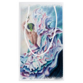 フラミンコダンサー スモールペーパーバッグ (裏面)