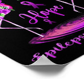 フラミンゴてんかん認識度 ポスター (角)