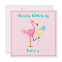 フラミンゴとカクテル