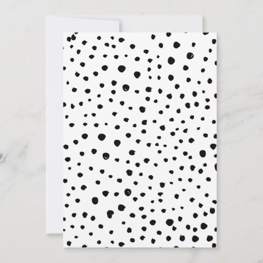 フラミンゴとサメパーティの招待状 招待状 (裏面)