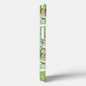 フラミンゴとストライプ Case-Mate iPhoneケース (裏面 / 右)