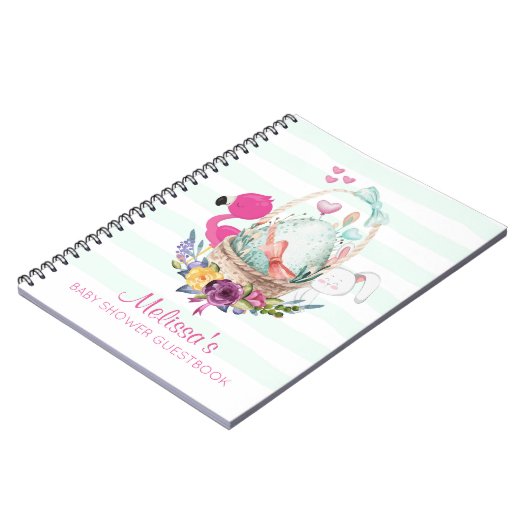 フラミンゴとバニーがいるのかわいい卵|過去記事 ノートブック (左側)