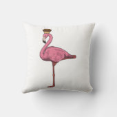 フラミンゴとマフィン クッション (裏面)