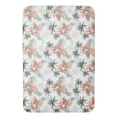 フラミンゴとヤシの木 バスマット (正面縦)