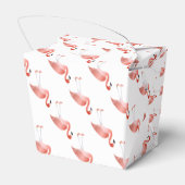 フラミンゴとヤシ フェイバーボックス (裏面サイド)