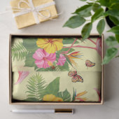 フラミンゴと蝶2 薄葉紙 (ギフト)