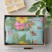 フラミンゴと蝶3 薄葉紙 (ギフト)