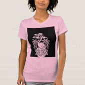 フラミンゴになる Tシャツ (正面)