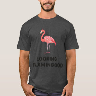 フラミンゴに見える Tシャツ