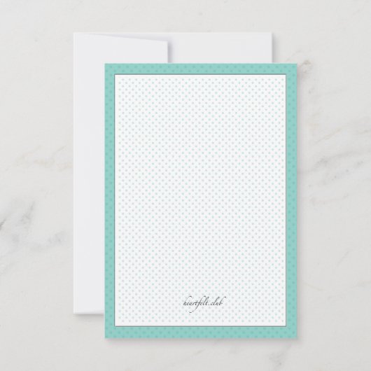 フラミンゴのカップル色の招待状を選びます 招待状 (裏面)