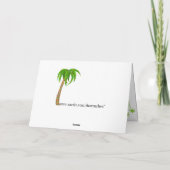 フラミンゴのクリスマスカード- SRF シーズンカード (裏面)