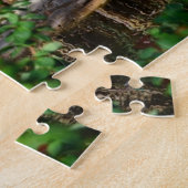 フラミンゴのジグはパズルを見ました ジグソーパズル (側面)