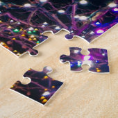 フラミンゴのダンスパーティー。 ジグソーパズル (側面)