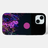 フラミンゴのダンスパーティー。 Case-Mate iPhoneケース (裏面 (横))