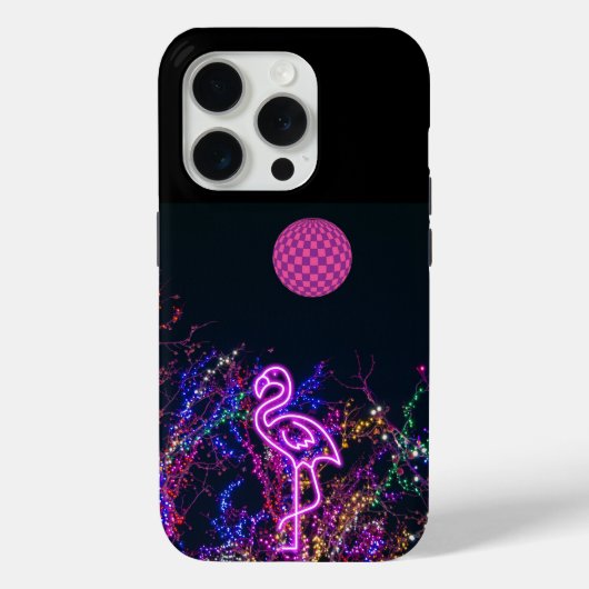 フラミンゴのダンスパーティー。 Case-Mate iPhoneケース (裏面)