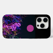 フラミンゴのダンスパーティー。 Case-Mate iPhoneケース (裏面 (横))