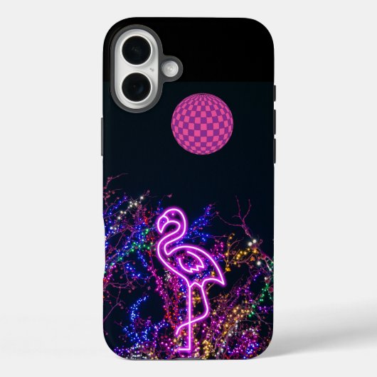 フラミンゴのダンスパーティー。 Case-Mate iPhoneケース (裏面)
