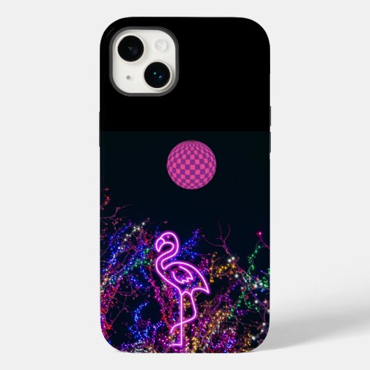 フラミンゴのダンスパーティー。Case-Mate iPhoneケース Case-Mate iPhoneケース (裏面)