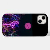 フラミンゴのダンスパーティー。Case-Mate iPhoneケース Case-Mate iPhoneケース (裏面 (横))