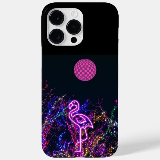 フラミンゴのダンスパーティー。Case-Mate iPhoneケース Case-Mate iPhoneケース (裏面)