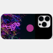 フラミンゴのダンスパーティー。Case-Mate iPhoneケース Case-Mate iPhoneケース (裏面 (横))