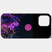 フラミンゴのダンスパーティー。Case-Mate iPhoneケース Case-Mate iPhoneケース (裏面 (横))