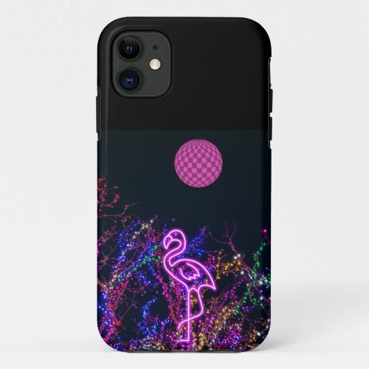 フラミンゴのダンスパーティー。Case-Mate iPhoneケース Case-Mate iPhoneケース (裏面)