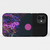 フラミンゴのダンスパーティー。Case-Mate iPhoneケース Case-Mate iPhoneケース (裏面(横))