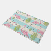 フラミンゴのドア・マット ドアマット (アングル)