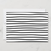 フラミンゴのパイナップル落書きの誕生日の写真の招待状 招待状 (裏面)