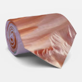 フラミンゴのピンク色の羽 ネクタイ (ロール)