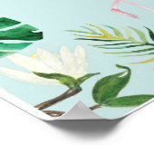 フラミンゴのポスター ポスター (角)