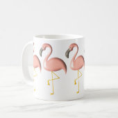 フラミンゴのマグ コーヒーマグカップ (正面左)