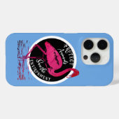 フラミンゴの守護者 Case-Mate iPhoneケース (裏面 (横))