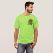 フラミンゴの幸運 Tシャツ (正面フル)