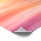 フラミンゴの感動的引用文 ポスター (角)