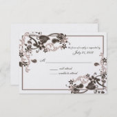 フラミンゴの楽園 出欠カード (正面/裏面)