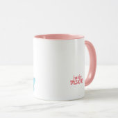 フラミンゴの浮遊物のヤギ-コーヒー・マグ マグカップ (正面右)