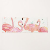 フラミンゴの熱帯|の収集 ヨガマット (正面(横))