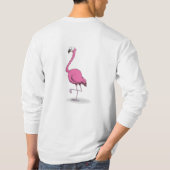 フラミンゴの王様 Tシャツ (裏面)