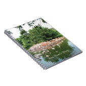 フラミンゴの群れの日記 ノートブック (右側)