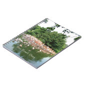 フラミンゴの群れの日記 ノートブック (左側)