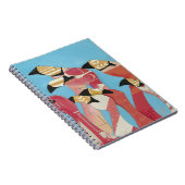 フラミンゴの群れ ノートブック (右側)