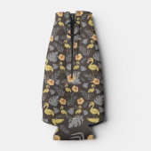 フラミンゴの花との継ぎ目葉の継ぎ目 ボトルクーラー (裏面)