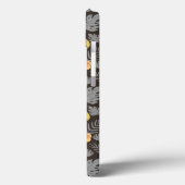 フラミンゴの花との継ぎ目葉の継ぎ目 Case-Mate iPhoneケース (裏面 / 左)