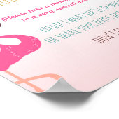 フラミンゴの誕生日 ゲストブック タイムカプセル パイナップル (角)