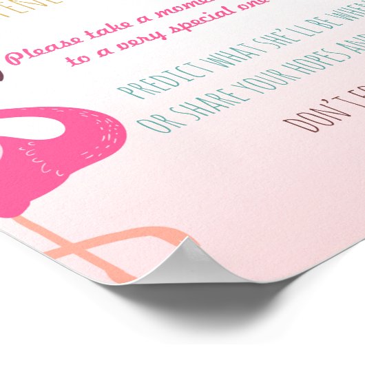 フラミンゴの誕生日 ゲストブック タイムカプセル パイナップル (角)